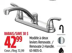 Canadian Tire Danze Renovate 2-Handle offer