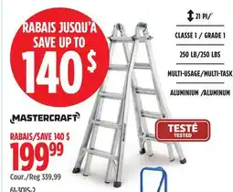 Canadian Tire Mastercraft Ladder offer
