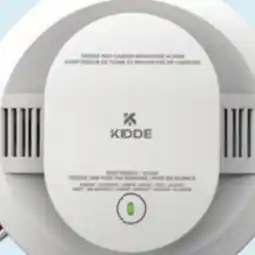Canadian Tire Kidde 2-in-1 120V AC Hardwired Smoke Alarm/CO Detector with AA Battery Backup offer