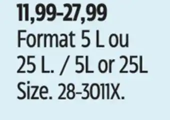 Canadian Tire Scepter 5 L or 25L Size Gas Can offer