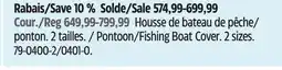 Canadian Tire Navigloo Pontoon/Fishing Boat Cover offer