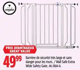 Canadian Tire Wall Safe Extra Wide Safety Gate offer