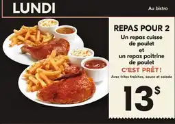 IGA C'EST PRÊT ! REPAS POUR 2 offer