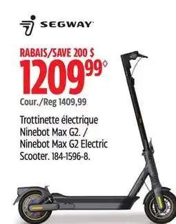 Canadian Tire Segway Ninebot Max G2 Electric Scooter offer