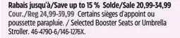 Canadian Tire Harmony Selected Booster Seats or Umbrella Stroller offer