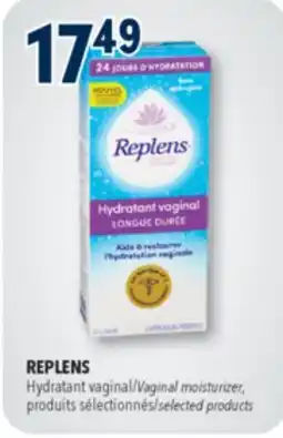 Familiprix Replens pre-filled applicators vaginal moisturizer gel 8x6.7g offer