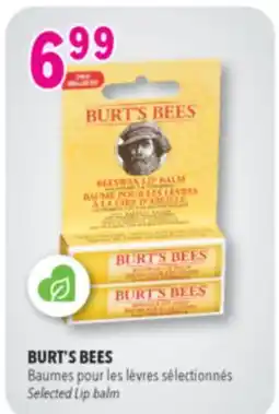 Familiprix Burt's Bees beeswax lip balm with vitamin E & peppermint 2x4.25g offer