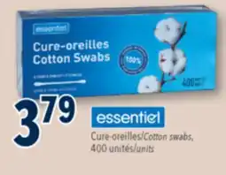 Familiprix Essentiel double-tipped cotton swabs 400un offer