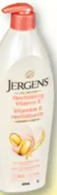 Familiprix JERGENS, Selected body care products offer