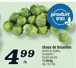 Marché Richelieu CHOUX DE BRUXELLES | BRUSSEL SPROUTS offer