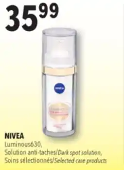 Familiprix NIVEA Luminous630 Selected care products offer