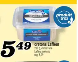 Marché Richelieu CRETONS LAFLEUR | LAFLEUR CRETONS offer