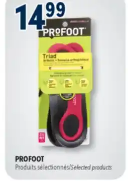 Familiprix PROFOOT, Selected products offer