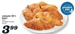 Marché Richelieu CROISSANTS 100% BEURRE | 100% BUTTER CROISSANTS offer
