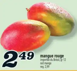 Marché Richelieu MANGUE ROUGE | RED MANGO offer