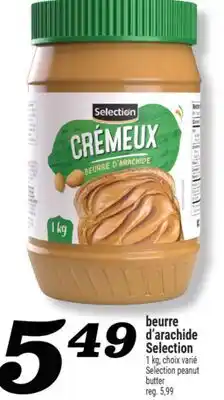 Marché Richelieu BEURRE D'ARACHIDE SELECTION | SELECTION PEANUT BUTTER offer