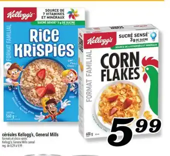 Marché Richelieu CÉRÉALES KELLOGG'S, GENERAL MILLS | KELLOGG'S, GENERAL MILLS CEREAL offer