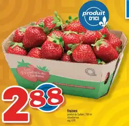 Marché Richelieu FRAISES | STRAWBERRIES offer