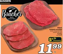 Marché Richelieu BIFTECK SANDWICH-ESCALOPE | SANDWICH-CUTLET STEAK offer