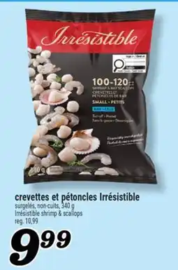 Marché Richelieu CREVETTES ET PÉTONCLES IRRÉSISTIBLE | IRRÉSISTIBLE SHRIMP & SCALLOPS offer