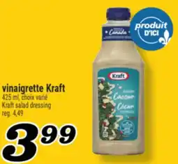 Marché Richelieu VINAIGRETTE KRAFT | KRAFT SALAD DRESSING offer