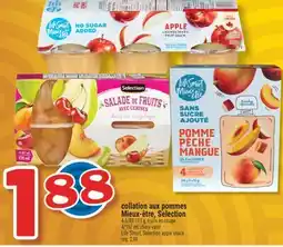 Marché Richelieu COLLATION AUX POMMES MIEUX‑ÊTRE, SELECTION | LIFE SMART, SELECTION APPLE SNACK offer