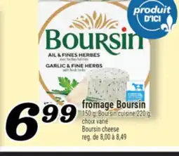 Marché Richelieu FROMAGE BOURSIN | BOURSIN CHEESE offer