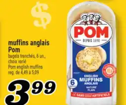 Marché Richelieu MUFFINS ANGLAIS POM | POM ENGLISH MUFFINS offer