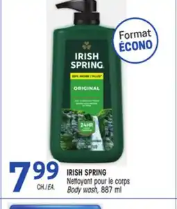 Uniprix IRISH SPRING Nettoyant pour le corps/Body wash offer