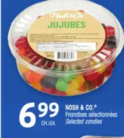 Uniprix NOSH & CO. Friandises sélectionnées/Selected Candies offer