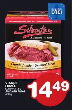 Marches Tradition SCHWARTZ'S SMOKED MEAT offer