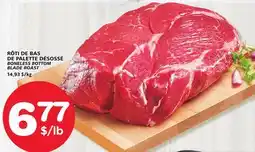 Marches Tradition BONELESS BOTTOM BLADE ROAST offer