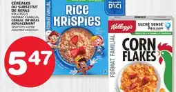 Marches Tradition KELLOGG'S FORMAT FAMILIAL CEREAL OR MEAL REPLACEMENT offer