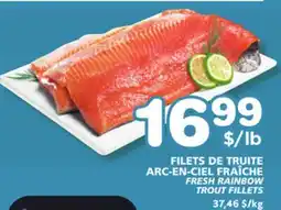 Marches Tradition FRESH RAINBOW TROUT FILLETS offer