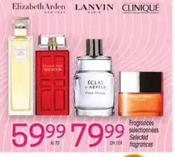 Uniprix Fragrances sélectionnées/Selected fragrances offer