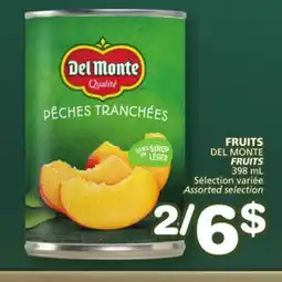 Marches Tradition DEL MONTE FRUITS offer