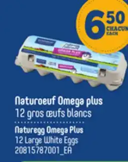 Provigo NATUREGG OMEGA PLUS, 12 LARGE WHITE EGGS offer