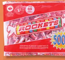 Marches Tradition ROCKETS TREATS offer