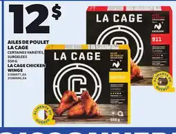 Provigo LA CAGE CHICKEN WINGS, 550 G offer