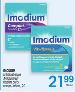 Uniprix IMODIUM Antidiarrhéique/Antidiarrheal, Caplets ou/or compr./tablets offer