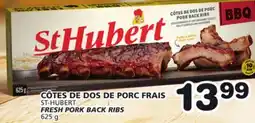 Marches Tradition ST-HUBERT FRESH PORK BACK RIBS offer