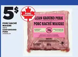 Provigo LEAN GROUND PORK, 450 G offer