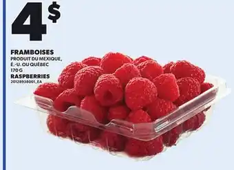 Provigo RASPBERRIES, 170 G offer