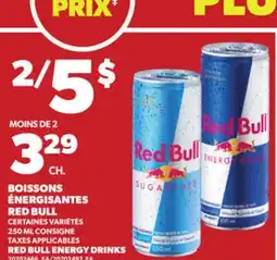 Provigo RED BULL ENERGY DRINKS, 250 ML offer