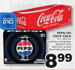 Marches Tradition PEPSI OR PEPSI OR COCA COLA offer