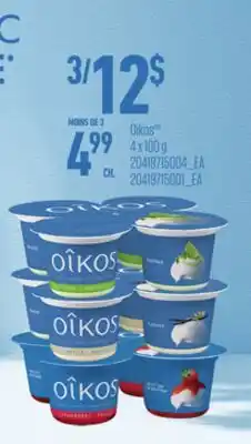 Provigo OIKOS, 4 X 100 G offer
