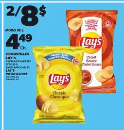 Provigo LAY'S POTATO CHIPS 177-235 G offer