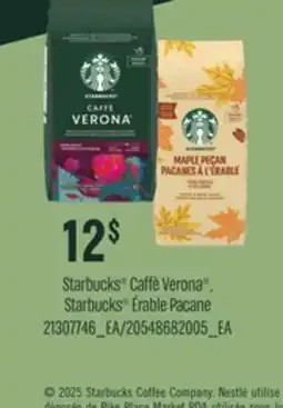 Provigo STARBUCKS CAFFÈ VERONA , STARBUCKS ÉRABLE PACANE offer