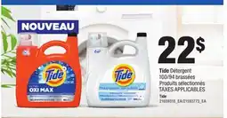 Provigo TIDE DÉTERGENT / 100/94 BRASSÉES offer