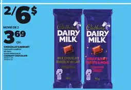 Provigo CADBURY CHOCOLATE, 80-100 G offer
